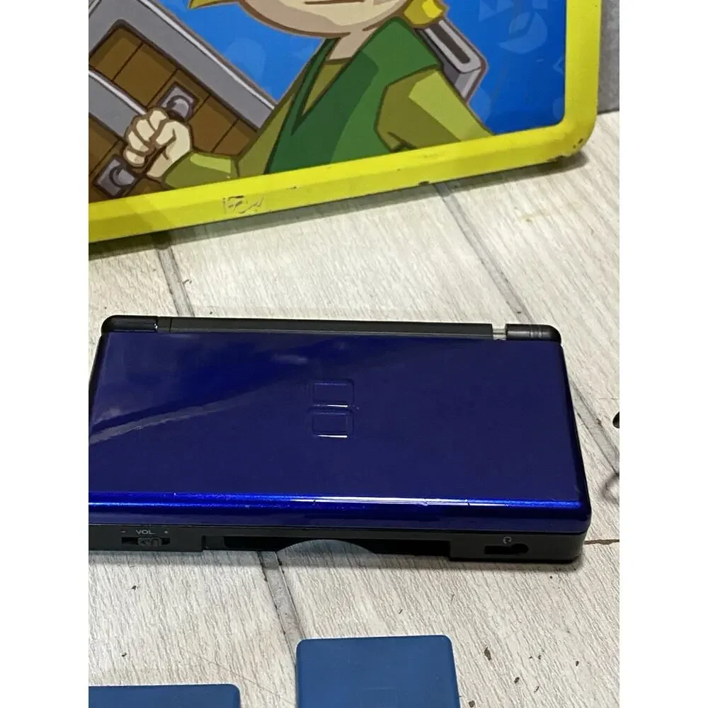 Nintendo DS Lite Handheld System - Cobalt/Blue - For Parts